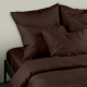 Півтораспальний підодіяльник сатин CHOCOLATE SATIN
