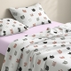 Дитяча постільна білизна фланель в ліжечко PLAYFUL CATS CS1