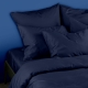 Сімейний комплект постільної білизни сатин DARK BLUE CS1