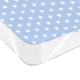 Непромокаючий наматрацник 70х120 LIGHT BLUE STARS