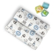 Фланелеві пелюшки 80х100 BLUE LEO & GIRAFFE