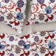 Полуторна постільна білизна з простирадлом на резинці ETHNIC FLOWER CS2