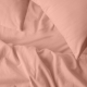 Євро постільна білизна фланель з простирадлом на резинці PEACH CS1