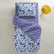 Простирадло на резинці в дитяче ліжечко 60х120 DARK BLUE ZIGZAG
