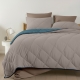 Покривало стьобане двостороннє на ліжко та диван 160x220 TAUPE STONE CS9