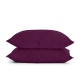 Набір наволочок на подушку 50х70 DARK CHERRY & OLIVE SET