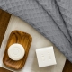 Набір рушників CUBE FUCHSIA & CUBE WHITE