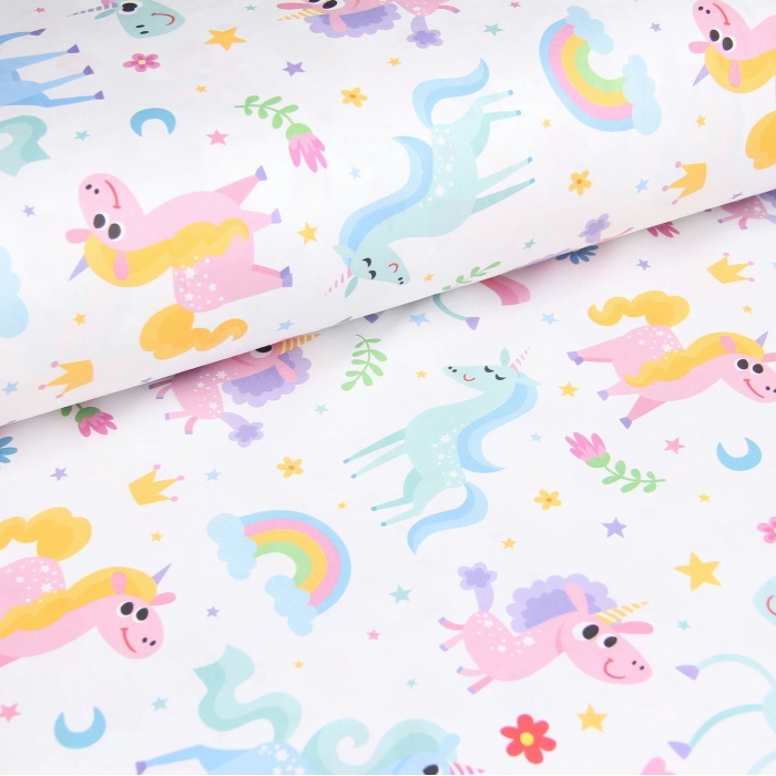 Дитячий непромокаючий наматрацник 60х120 UNICORN FUNNY