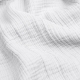 Простирадло на резинці муслін 200x200 WHITE