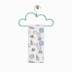 Фланелеві пелюшки 80х100 BLUE LEO & GIRAFFE