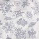 Набір наволочок на подушку 50х70 SNOWFLAKES GRAY