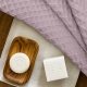 Набір рушників CUBE FUCHSIA & CUBE WHITE