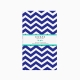 Простирадло на резинці в дитяче ліжечко 60х120 DARK BLUE ZIGZAG
