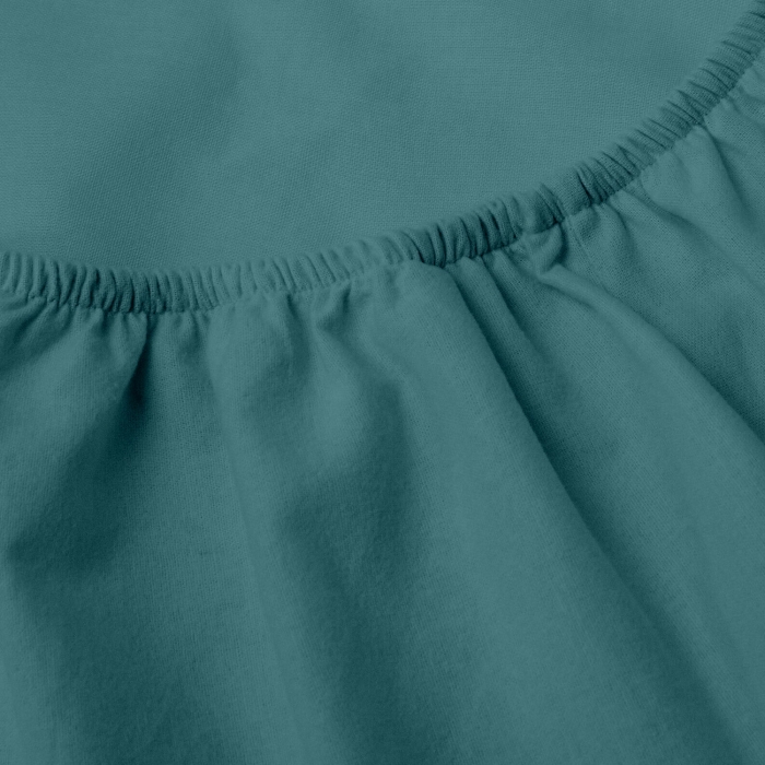 Підліткова постільна білизна фланель з простирадлом на резинці DOTS CS3