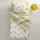 Набір простирадло на резинці 90х200 GREY / YELLOW ZIGZAG