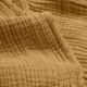 Простирадло на резинці муслін 200х220х25 MUSTARD