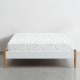 Полуторна постільна білизна GREY GEOMETRY CS7