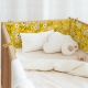Бортики в дитяче ліжечко YELLOW FLOWERS