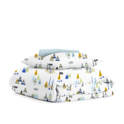 Дитяча постільна білизна в ліжечко FOREST WIGWAM