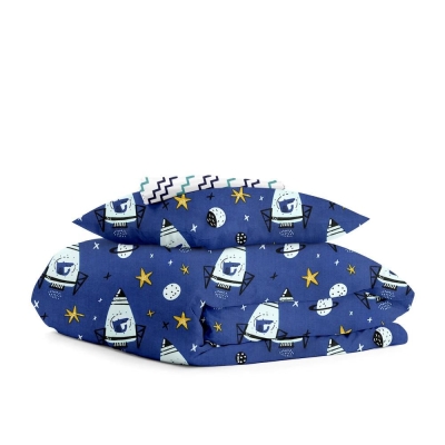 Підліткова постільна білизна BLUE SPACE