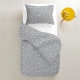 Підодіяльник полуторний 160х220 GREY STARS