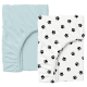 Набір простирадло на резинці 90х200 LIGHT BLUE / PAWS