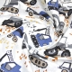 Дитяча постільна білизна в ліжечко BUILDER TRUCKS