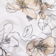 Двоспальна постільна білизна з простирадлом на резинці EXOTIC FLOWERS CS5