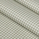 Двоспальна постільна білизна з простирадлом на резинці OLIVE MINI CHECK CS3