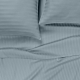 Сімейна постільна білизна сатин з простирадлом на резинці CASHMERE CS1