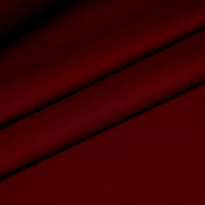 Сімейна постільна білизна ранфорс з простирадлом на резинці RUBY BORDO