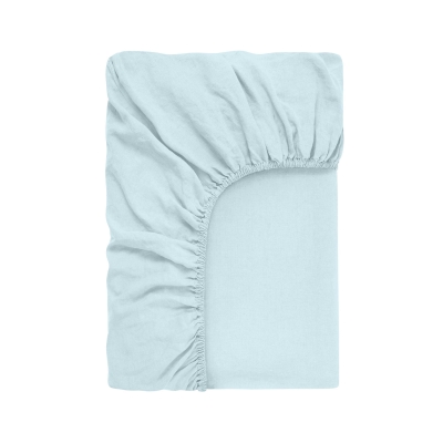 Простирадло на резинці з вареної бавовни 80х190х25 SKYEY