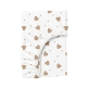 Простирадло на резинці для коляски та люльки 40x80 BEIGE HEARTS