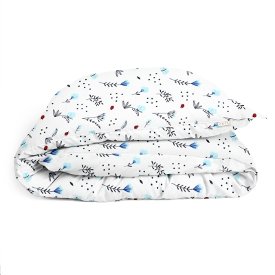 Підковдра дитяча 110х140 BLUE WILDFLOWERS