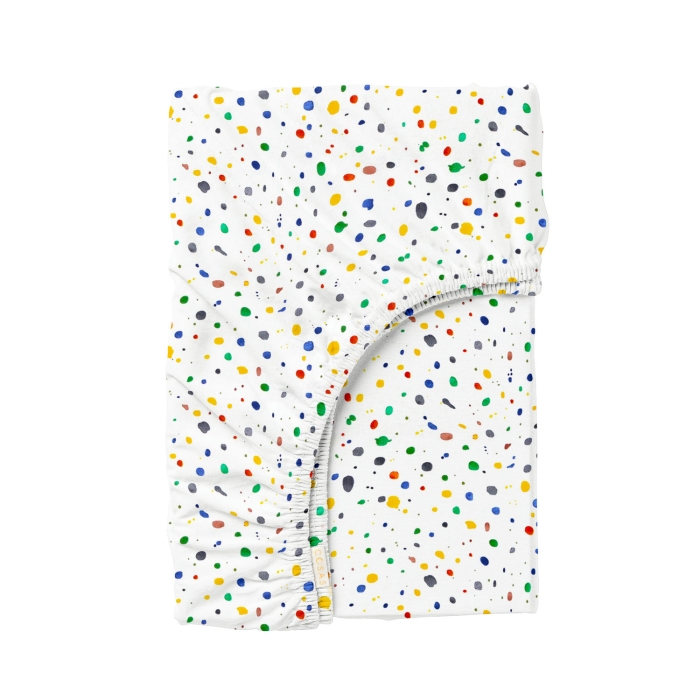 Простирадло на резинці 90x190x25 DOTS