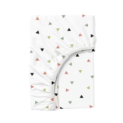 Простирадло на резинці 160х200х25 COLORFUL TRIANGLE