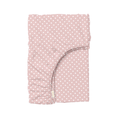Простирадло на резинці для коляски та люльки 40x80 ROSE DOTS