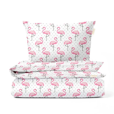 Дитяча постіль без простирадла FLAMINGO