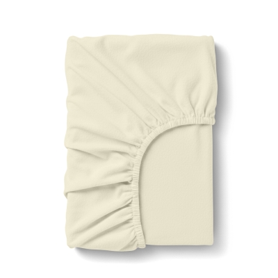 Простирадло на резинці фланель 200х220х25 BISCUIT