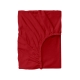 Простирадло фланель на резинці для коляски та люльки 40x80 BURGUNDY