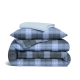 Дитяча постільна білизна фланель в ліжечко NORDIC CHECK CS2