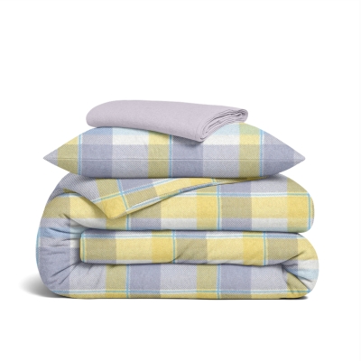 Дитяча постільна білизна фланель в ліжечко SUNRISE TARTAN CS2