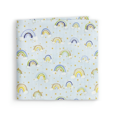 Муслінові пелюшки 75x75 RAINBOW