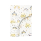 Простирадло на резинці 80х160 RAINBOW STAR YELLOW