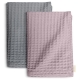Набір рушників CUBE GREY & CUBE FUCHSIA
