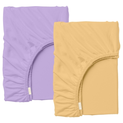 Набір простирадло на резинці 200х220 HONEY LILAC