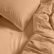 Сімейна постільна білизна варена бавовна з простирадлом на резинці PEACH