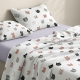 Дитяча постільна білизна фланель в ліжечко PLAYFUL CATS CS2