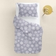 Дитяча постільна білизна фланель в ліжечко SNOWFLAKES CS8
