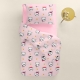 Дитяча постільна білизна в ліжечко PINK PARIS CATS